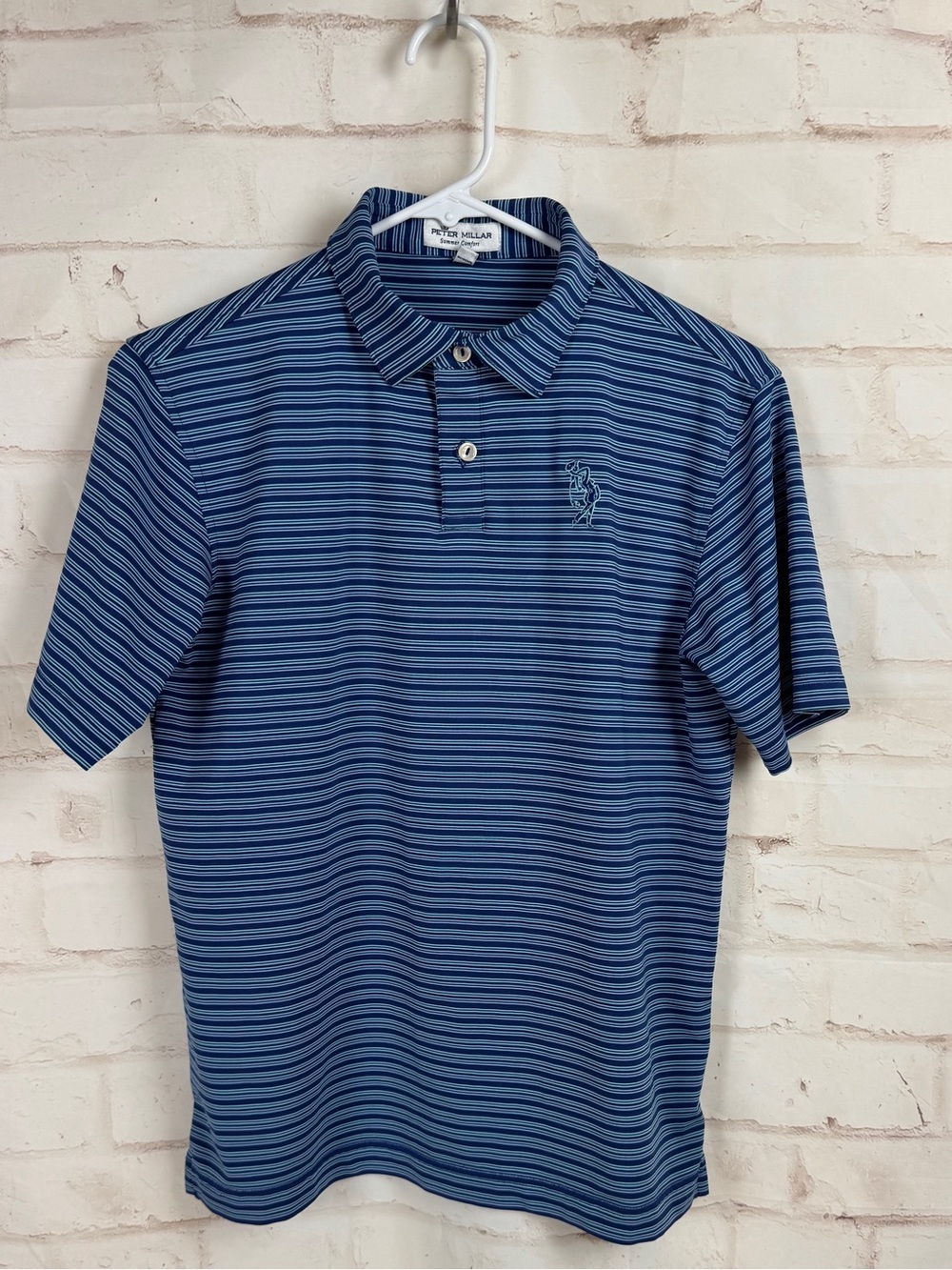 Peter Millar Boys Polo Golf Shirt Size Large